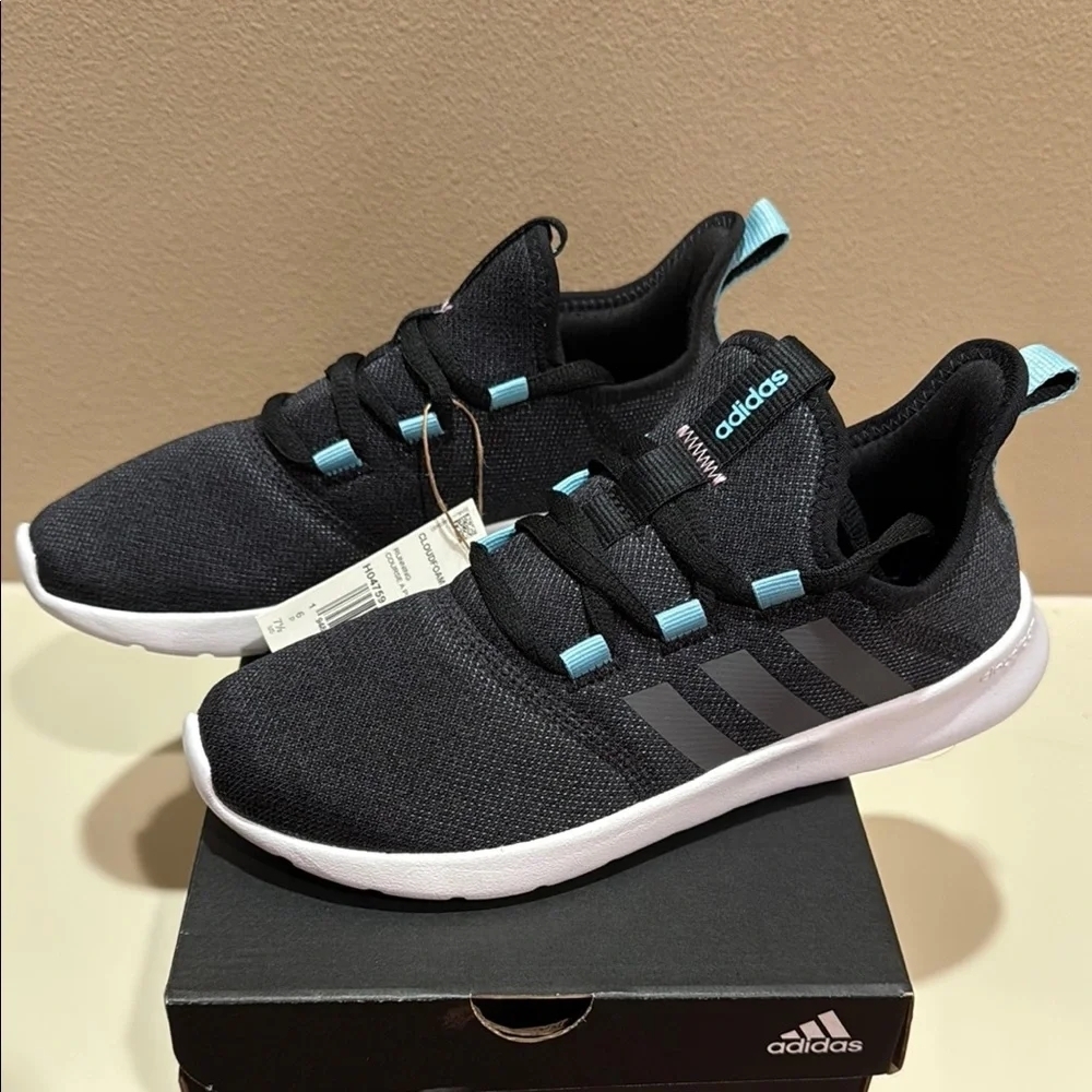 Adidas Cloudfoam Pure 2.0 Women’s Size 7.5 Running Shoes Navy Blue H04759-Z022 - Picture 8 of 16